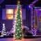 5FT Pop up Christmas Tree for St Patrick's Day(5ft Green White Branches)14"D x 14"W x 60"H
